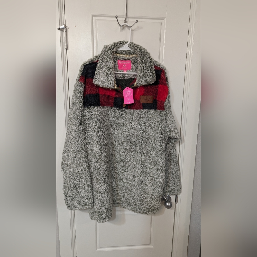 NWT Southern Friend Chick Buffalo Plaid plus size